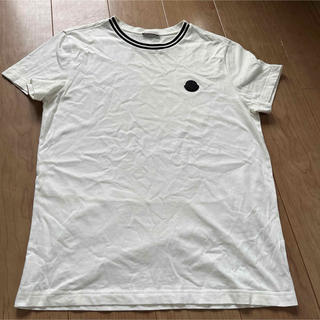 モンクレール(MONCLER)のモンクレール　コットンTシャツ　Ｌ(Tシャツ/カットソー(半袖/袖なし))