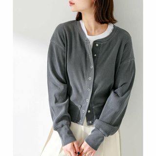 サニーレーベル(Sonny Label)の【スミクロ】ピグメントテレコカットカーディガン(カーディガン)