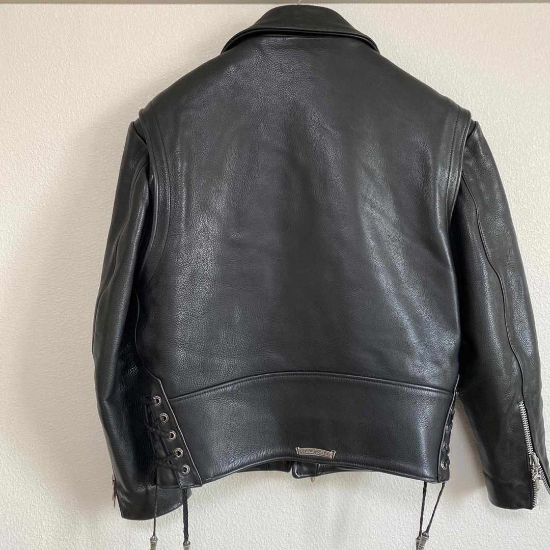 Chrome Hearts(クロムハーツ)のクロムハーツ　BASICMOTO  レザージャケット メンズのジャケット/アウター(レザージャケット)の商品写真