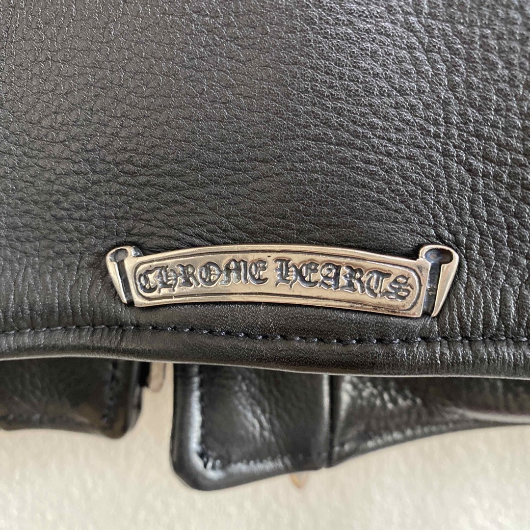 Chrome Hearts(クロムハーツ)のクロムハーツ　BASICMOTO  レザージャケット メンズのジャケット/アウター(レザージャケット)の商品写真