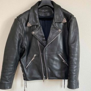 クロムハーツ(Chrome Hearts)のクロムハーツ　BASICMOTO  レザージャケット(レザージャケット)