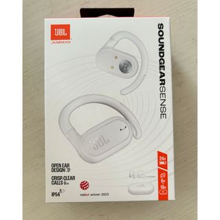 JBL SOUNDGEAR SENSE イヤホン ホワイト(ヘッドフォン/イヤフォン)