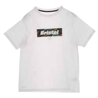 エフシーアールビー(F.C.R.B.)のF.C.R.B. エフシーアールビー Ｔシャツ 22SS FCRB-222076 CAMOUFLAGE BOX LOGO TEE  カモフラージュ ボックス ロゴ Tシャツ ホワイト系 S【中古】(シャツ)