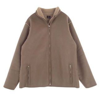 ニードルス(Needles)のNeedles ニードルス ジャケット HM077 Lined Boa Jacket フェイクレザー ジャケット ライトブラウン系 M【中古】(その他)