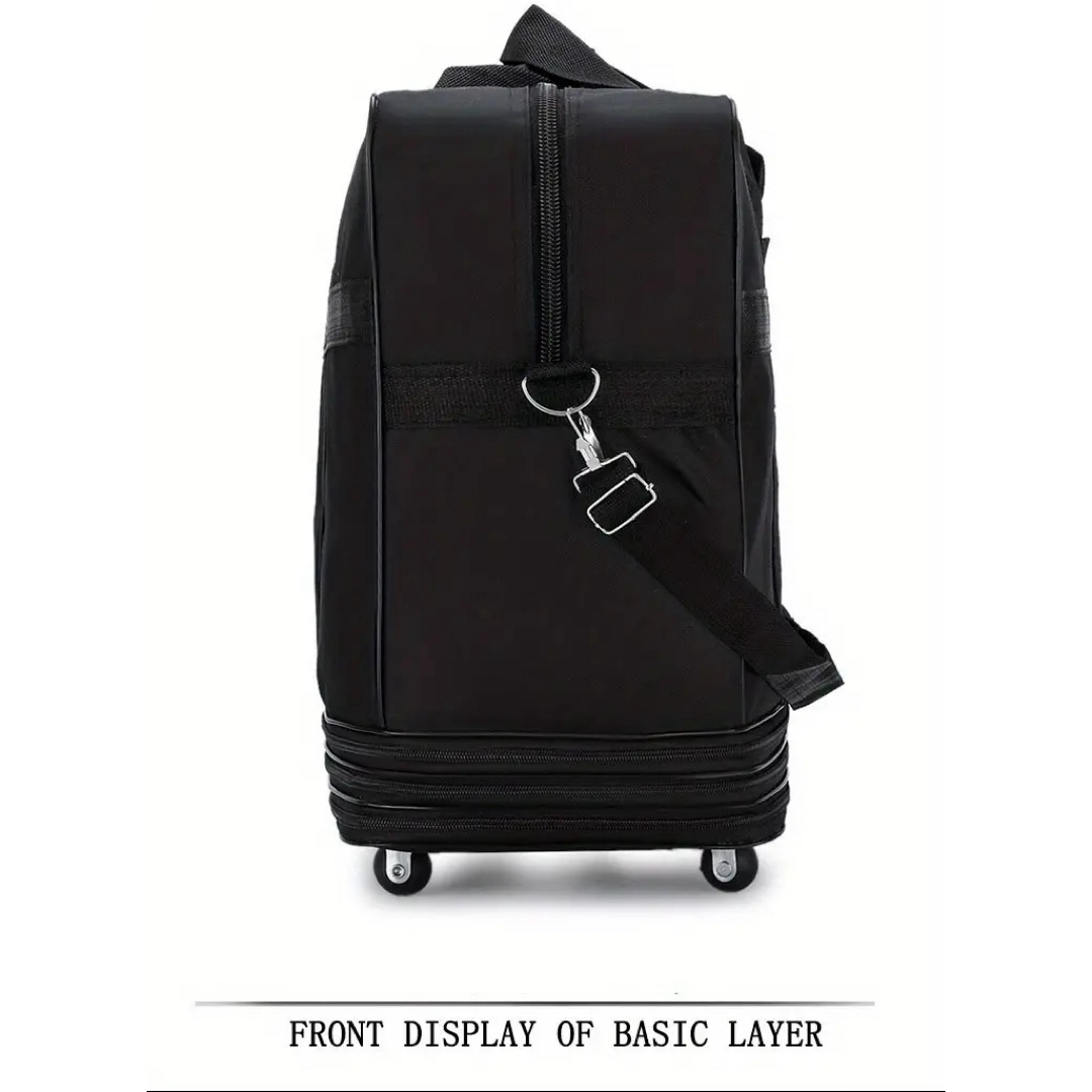 折り畳み式スーツケース キャリーケース ショッピングカート キャスター付き レディースのバッグ(スーツケース/キャリーバッグ)の商品写真