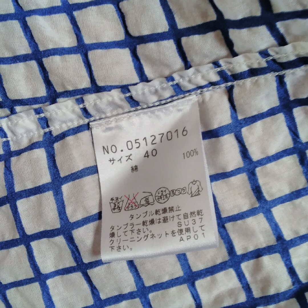 Sensounico(センソユニコ)のセンソユニコ　綿シャツブラウス レディースのトップス(シャツ/ブラウス(長袖/七分))の商品写真