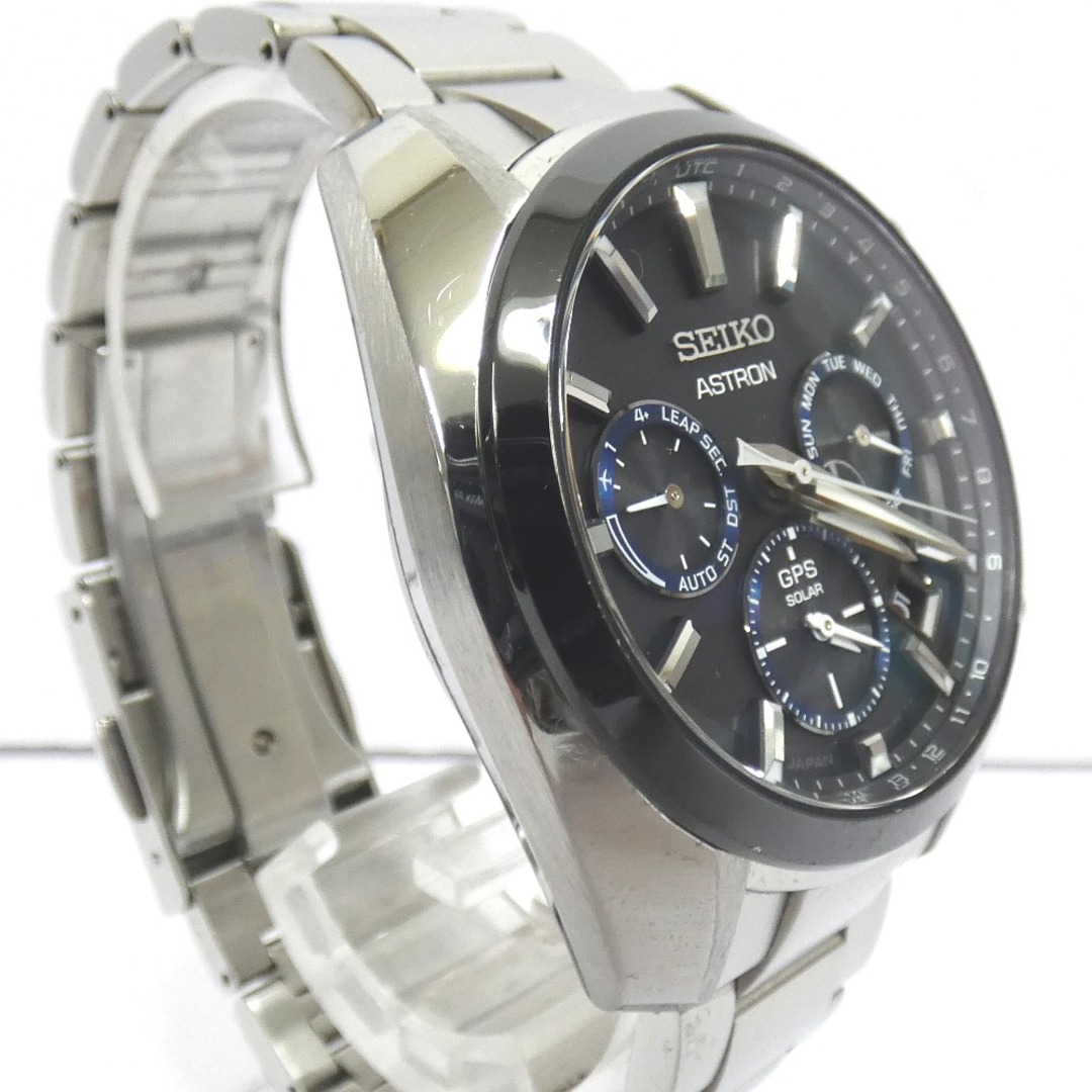 SEIKO(セイコー)のセイコー 腕時計 アストロン  ASTRON 5X Series Dual Time (5Xシリーズ デュアルタイム) SBXC053  Dz788131 中古 メンズの時計(腕時計(アナログ))の商品写真