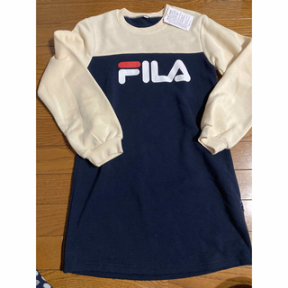 FILA トレーナー　ワンピース　150(Tシャツ/カットソー)