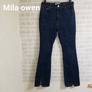 ミラオーウェン(Mila Owen)の【本日削除/最終値下】Mila owen フロントスリットスキニーデニムパンツ(デニム/ジーンズ)