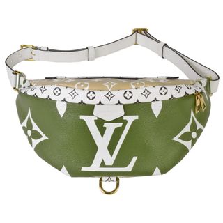 ルイヴィトン(LOUIS VUITTON)のルイヴィトン LOUIS VUITTON バムバッグ MM ボディバッグ モノグラム ジャイアント M44611 カーキ MI1189【中古】(ボディバッグ/ウエストポーチ)