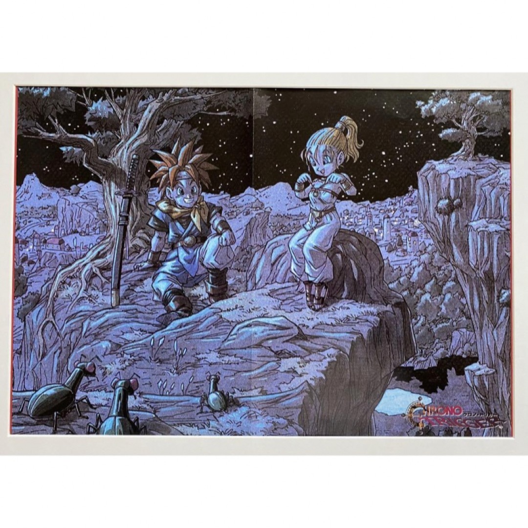 【激レア】額装品 クロノトリガーA Chrono Trigger 鳥山明 【激レア】額装品 クロノトリガーA Chrono Trigger 鳥山明