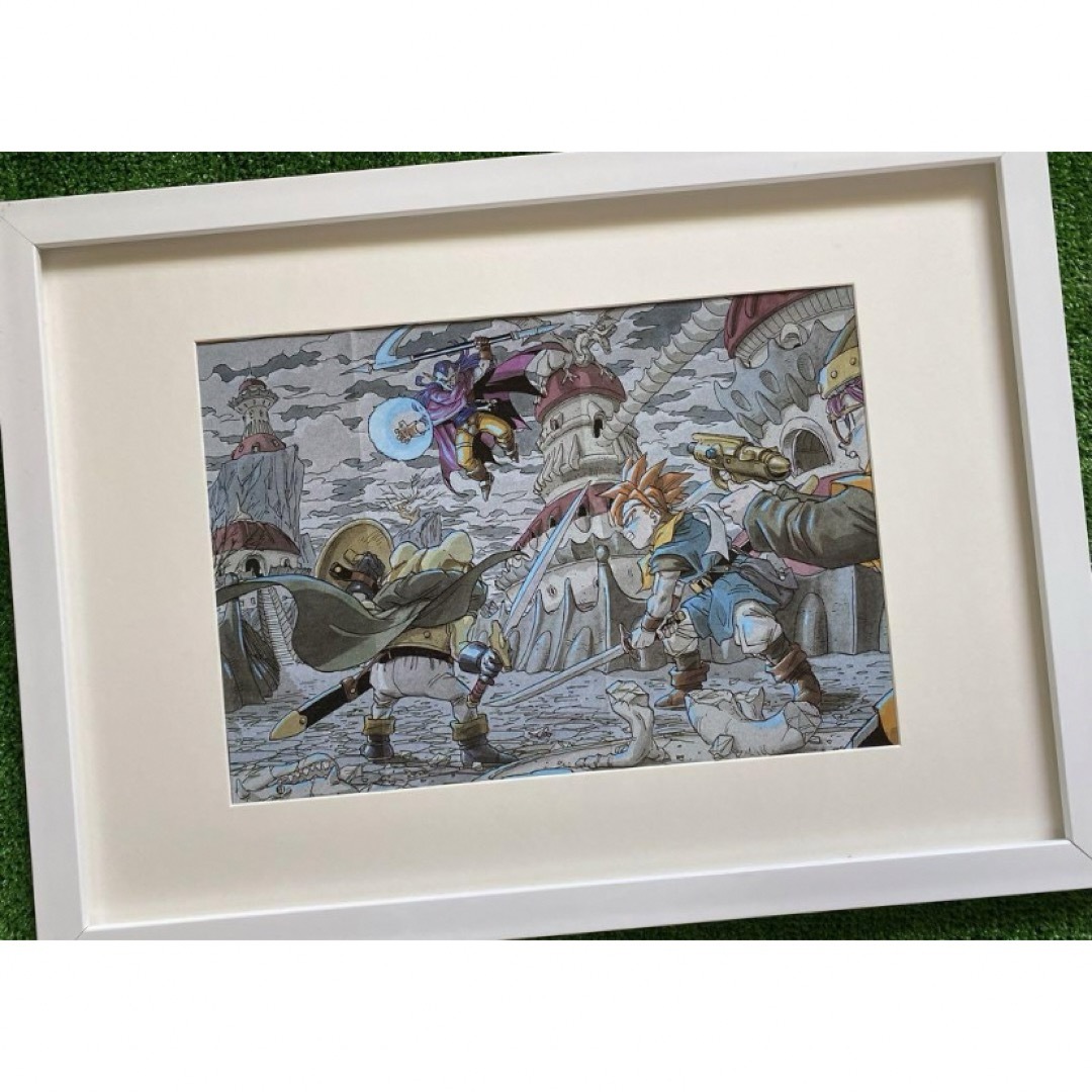 【激レア】額装品　クロノトリガーC   Chrono Trigger  鳥山明 エンタメ/ホビーのアニメグッズ(その他)の商品写真