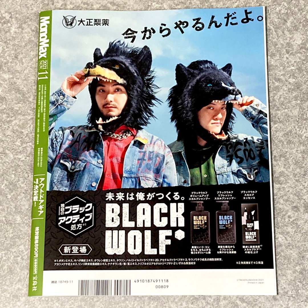 宝島社(タカラジマシャ)のモノマックス 雑誌 MonoMax 11月号【付録なし】 送料込み エンタメ/ホビーの雑誌(その他)の商品写真