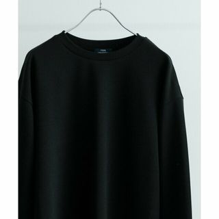 アーバンリサーチアイテムズ(URBAN RESEARCH ITEMS)の【BLK】Wフェイスジョーゼット クルーネックトップス(Tシャツ/カットソー(半袖/袖なし))