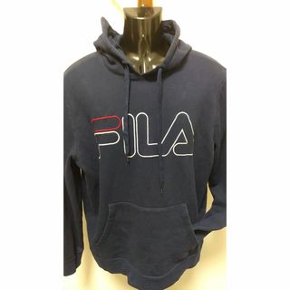 フィラ(FILA)の送料込み FILA フィラ パーカー トリコロールビッグロゴ メンズ(パーカー)