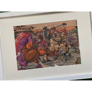 【激レア】額装品　クロノトリガーE   Chrono Trigger  鳥山明(その他)