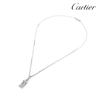 カルティエ(Cartier)のカルティエ CARTIER 2Cチャーム ダイヤ 750 7.62g  ネックレス(ネックレス)