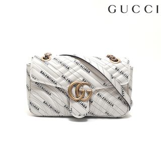 グッチ(Gucci)のグッチ GUCCI バレンシアガ GGマーモント ザ ハッカープロジェクト ショルダーバッグ(ショルダーバッグ)