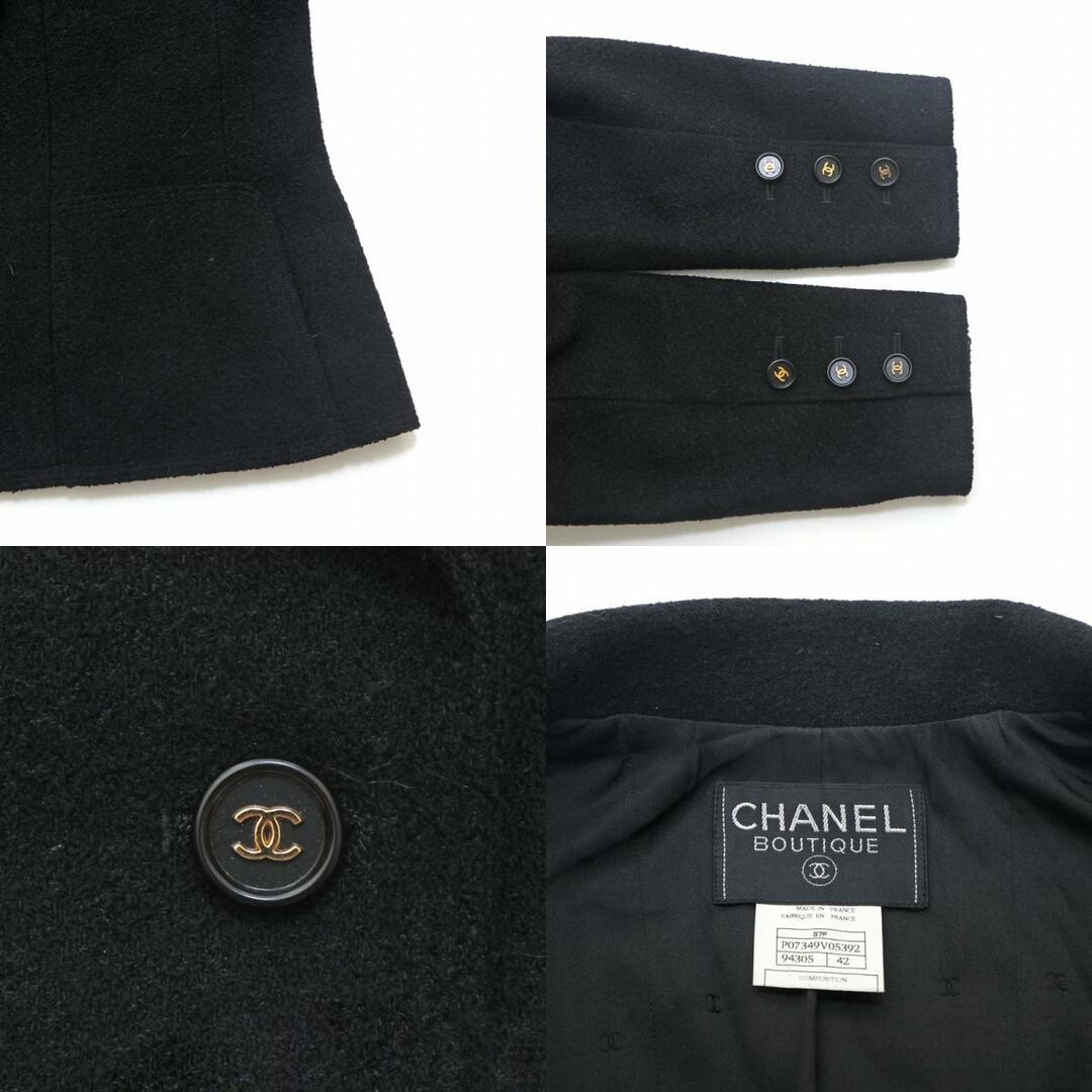 CHANEL(シャネル)のシャネル CHANEL ココボタン ツイード ジャケット スカート スーツ セットアップ レディースのレディース その他(セット/コーデ)の商品写真