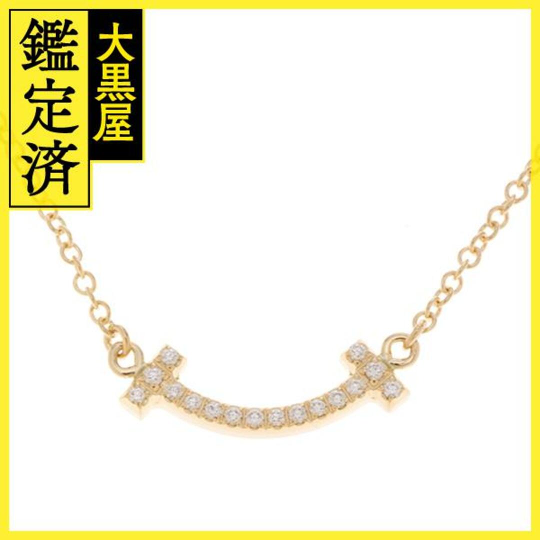 Tiffany & Co. - TIFFANY＆CO　ティファニー　Tスマイルミニ　ネックレス　K18【205】