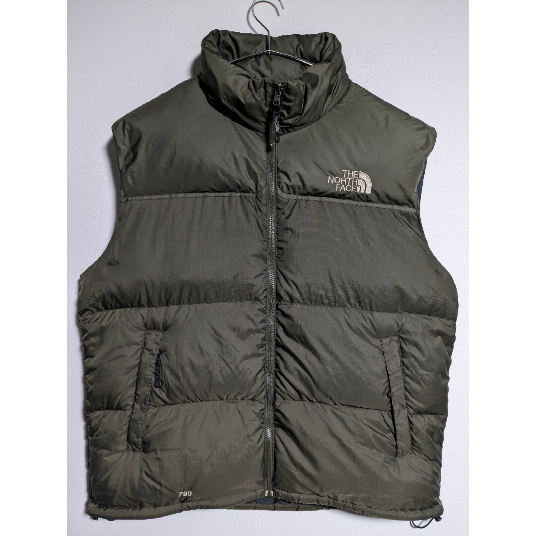 THE NORTH FACE(ザノースフェイス)の■入手困難品 大人気 ノースフェイス ダウンベスト センターロゴ メンズ XXL メンズのジャケット/アウター(ダウンベスト)の商品写真