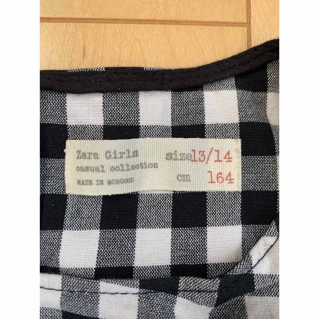 ZARA(ザラ)のZARAガール　チュニック　ワンピース キッズ/ベビー/マタニティのキッズ服女の子用(90cm~)(ワンピース)の商品写真