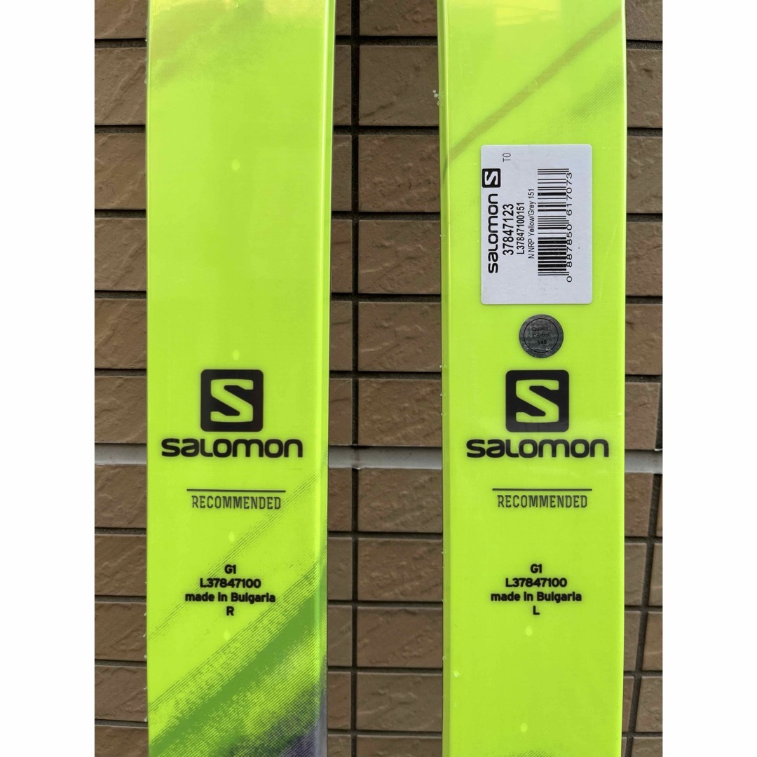 SALOMON(サロモン)のSALOMON サロモン NRP 151cm ツインチップ フリースキー スポーツ/アウトドアのスキー(板)の商品写真