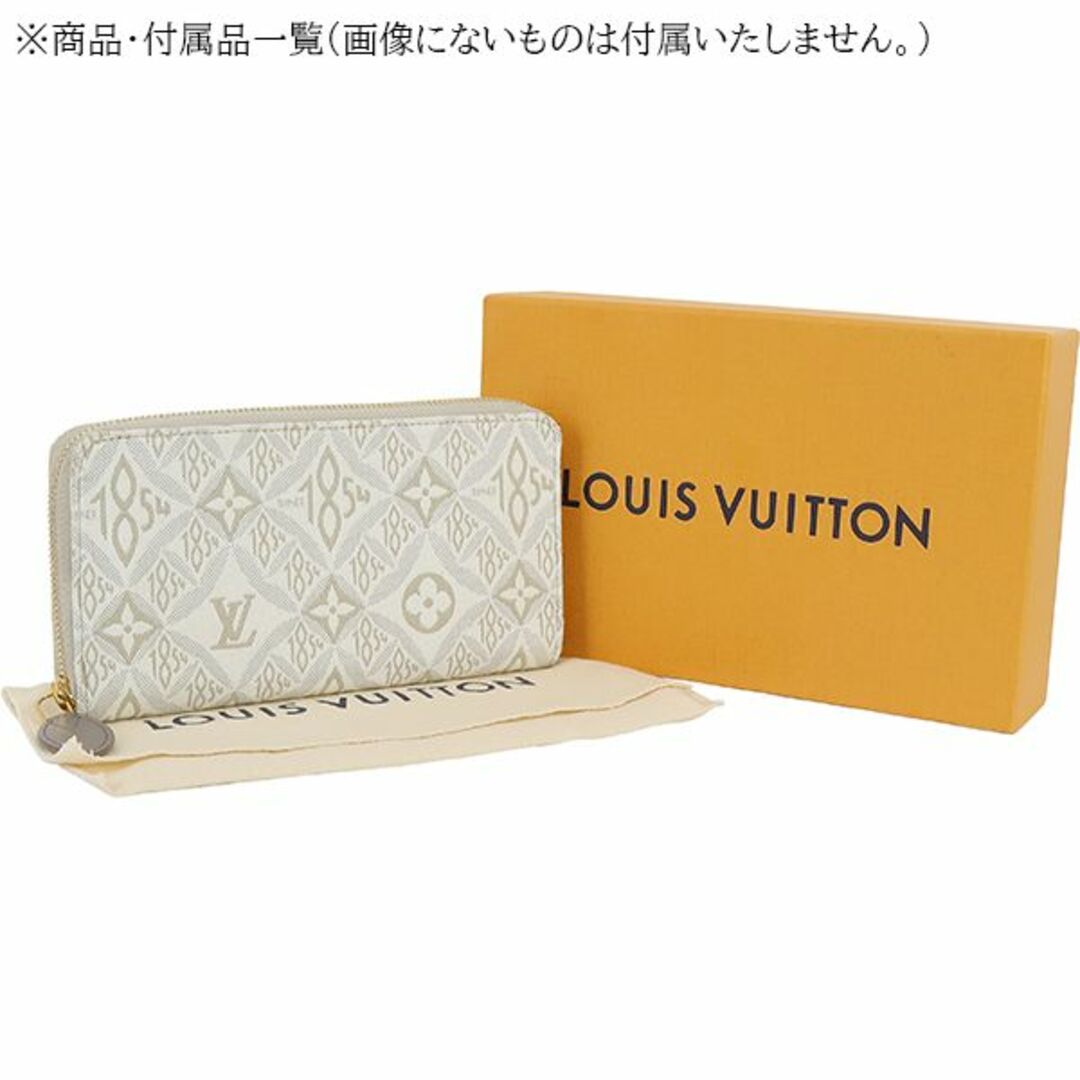 LOUIS VUITTON(ルイヴィトン)のルイヴィトン 長財布 ウォレット レディース メンズ ジッピーウォレット オフホワイト 未使用 展示品 158139 レディースのファッション小物(財布)の商品写真