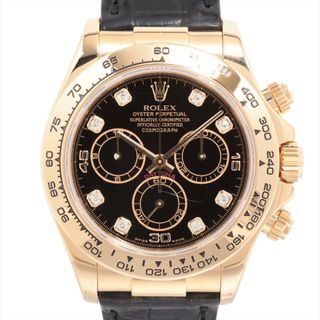 ロレックス(ROLEX)のロレックス コスモグラフデイトナ YG×革   メンズ 腕時計(腕時計(アナログ))