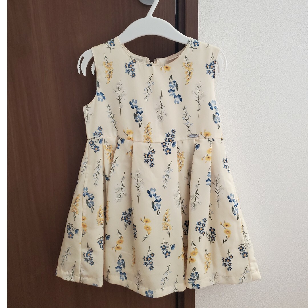 petit main(プティマイン)のpatit main　ワンピース＋パーカー　90 キッズ/ベビー/マタニティのキッズ服女の子用(90cm~)(ワンピース)の商品写真