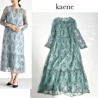 カエン(Kaene)のkaeneカエン＊総レースワンピース　ドレス　ロング(ロングドレス)