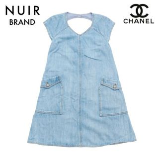 シャネル(CHANEL)のシャネル CHANEL ノースリーブ デニム ワンピース(その他)