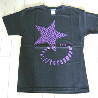 最終値下げ【新品】Ｔシャツ*ブラックｘパープル Ｓ*星柄(Tシャツ/カットソー(半袖/袖なし))