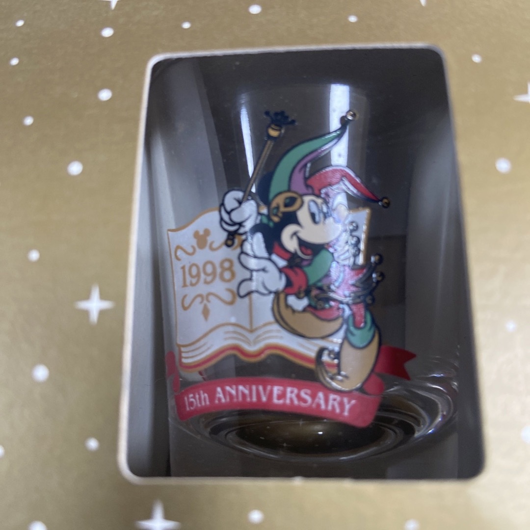 Disney(ディズニー)の東京ディズニーランド　20周年限定　ショットグラス5個 エンタメ/ホビーのコレクション(ノベルティグッズ)の商品写真