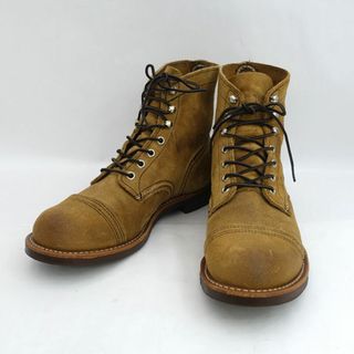 レッドウィング(REDWING)のRED WING / レッドウィング ◆ アイアンレンジャー/ワークブーツ/ベージュ/8.5D(26.5cm) 8083 【メンズ/MEN/男性/ボーイズ/紳士】【靴/クツ/シューズ/SHOES】 メンズファッション【中古】 [0220483902](ブーツ)