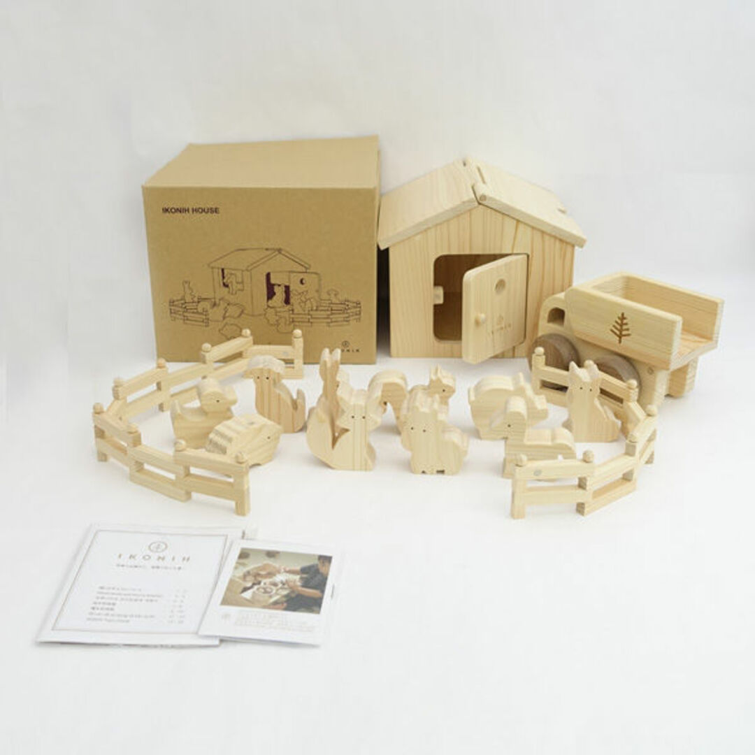 IKONIH / アイコニー ◆アイコニーハウス オルゴールトラック セット 木製玩具 子供用品【中古】 [0220484089] キッズ/ベビー/マタニティのおもちゃ(知育玩具)の商品写真