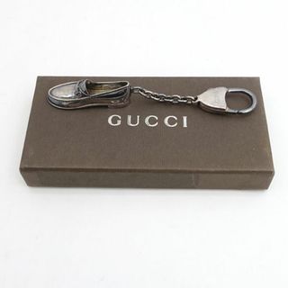 グッチ(Gucci)のGUCCI / グッチ ■チャーム キーホルダー 靴モチーフ 【KEY/キー/鍵】 ブランド【中古】 [0990012917](キーホルダー)