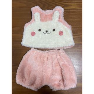 キッズズー(kid’s zoo)のkid's zoo  キッズズー　90サイズ　モコモコ上下セット うさぎ(Tシャツ/カットソー)