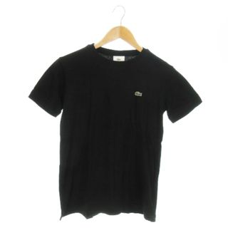 ラコステ(LACOSTE)のラコステ Tシャツ カットソー 半袖 ストレッチ ワンポイント ロゴ 2 黒(Tシャツ/カットソー(半袖/袖なし))