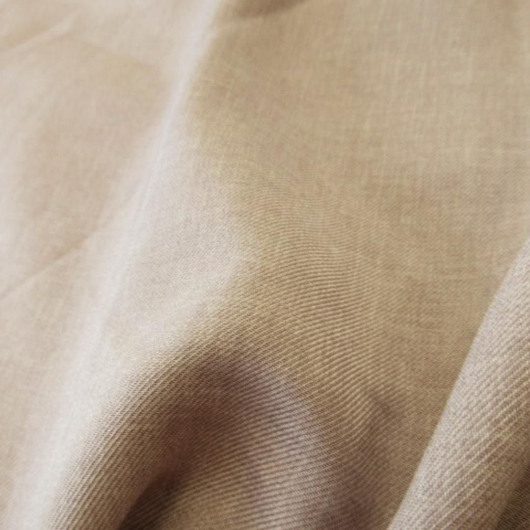 NATURAL BEAUTY BASIC(ナチュラルビューティーベーシック)のナチュラルビューティーベーシック スカート フレア ミモレ タック M ベージュ レディースのスカート(ロングスカート)の商品写真