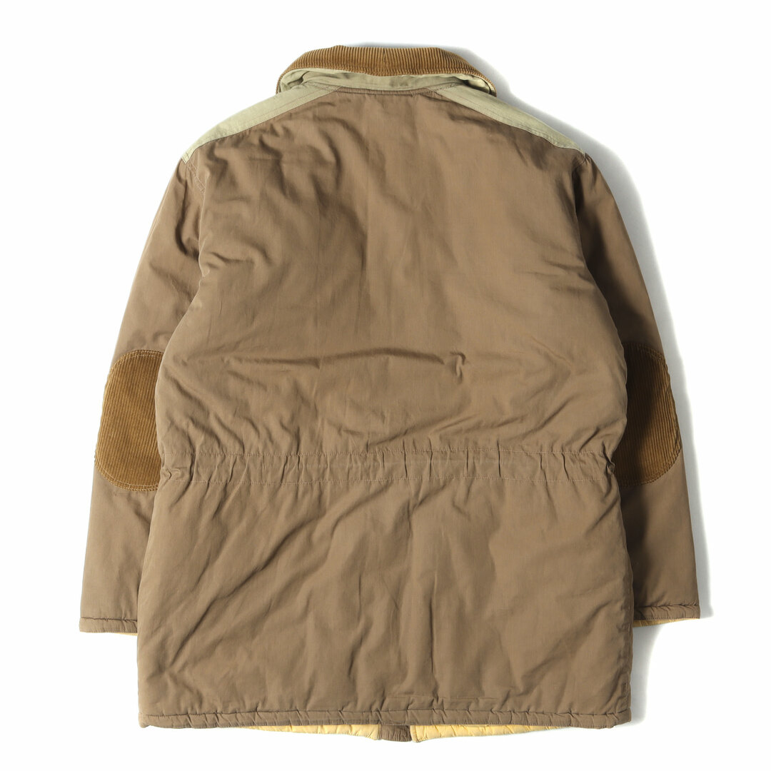 80s BONEVILLE コーデュロイ コンビ 中綿 ジップ ジャケット 80s BONEVILLE コーデュロイ コンビ 中綿 ジップ ジャケット