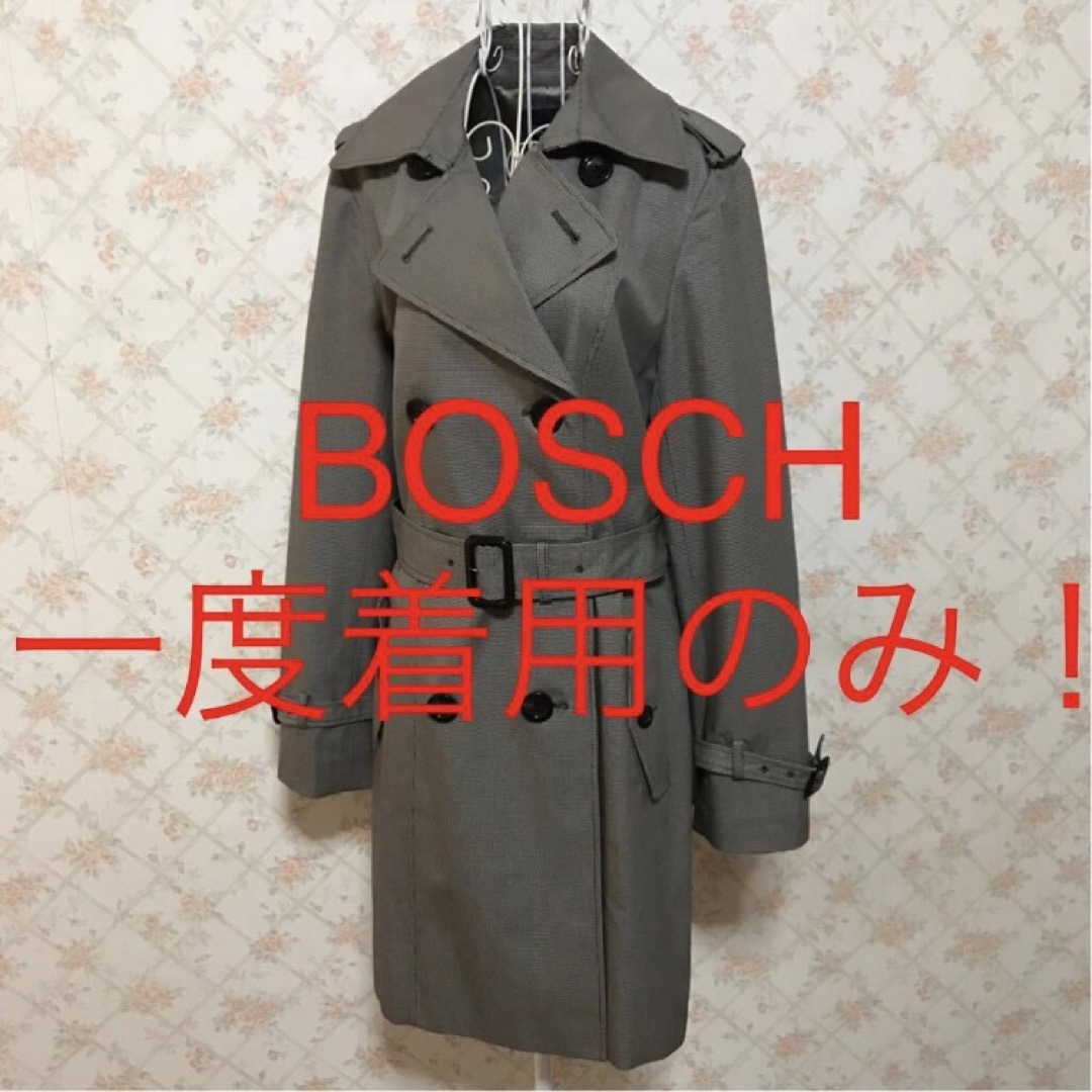 BOSCH(ボッシュ)の★BOSCH/ボッシュ★一度着用のみ★トレンチコート38(M.9号) レディースのジャケット/アウター(トレンチコート)の商品写真