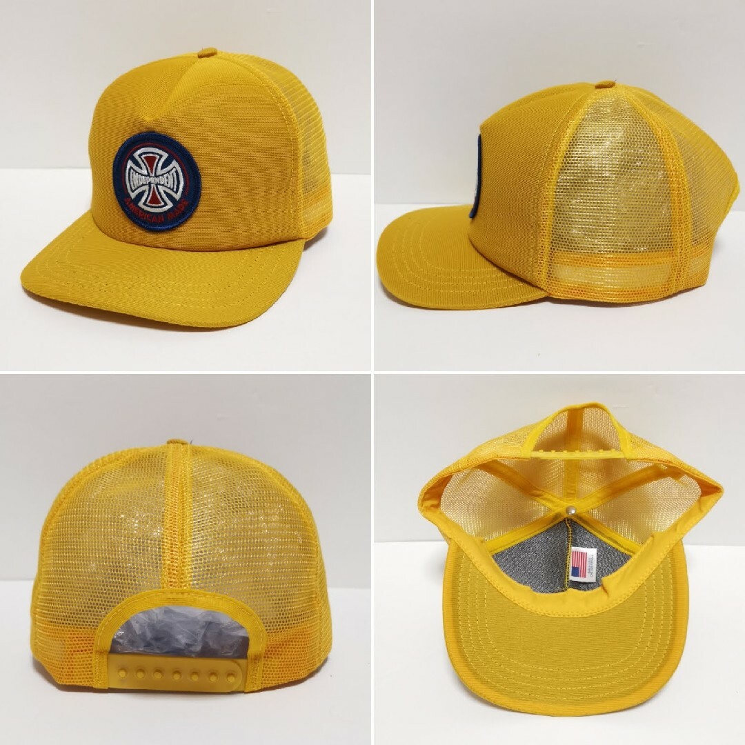 INDEPENDENT(インディペンデント)の90s インディペンデント INDEPENDENT CAP キャップ USA製 メンズの帽子(キャップ)の商品写真