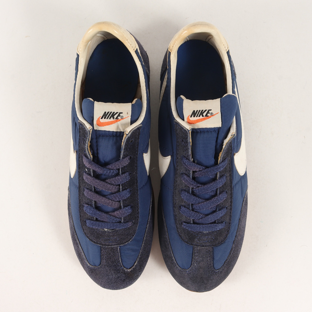 NIKE / vintage ナイキ ヴィンテージ サイズ:27.0cm 80s OCEANIA / オセアニア 1980年製 / 台湾製 / オリジナルモデル ネイビー 紺 US9 ローカット スニーカー シューズ 靴【メンズ】【中古】 メンズの靴/シューズ(スニーカー)の商品写真