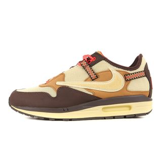 ナイキ(NIKE)の新品 NIKE ナイキ サイズ:28.0cm TRAVIS SCOTT CACT.US CORP AIR MAX 1 / CJ (DO9392-200) トラヴィス・スコット カスタス コーポ バロックブラウン レモンドロップ US10 ローカット スニーカー コラボ シューズ 靴【メンズ】(スニーカー)