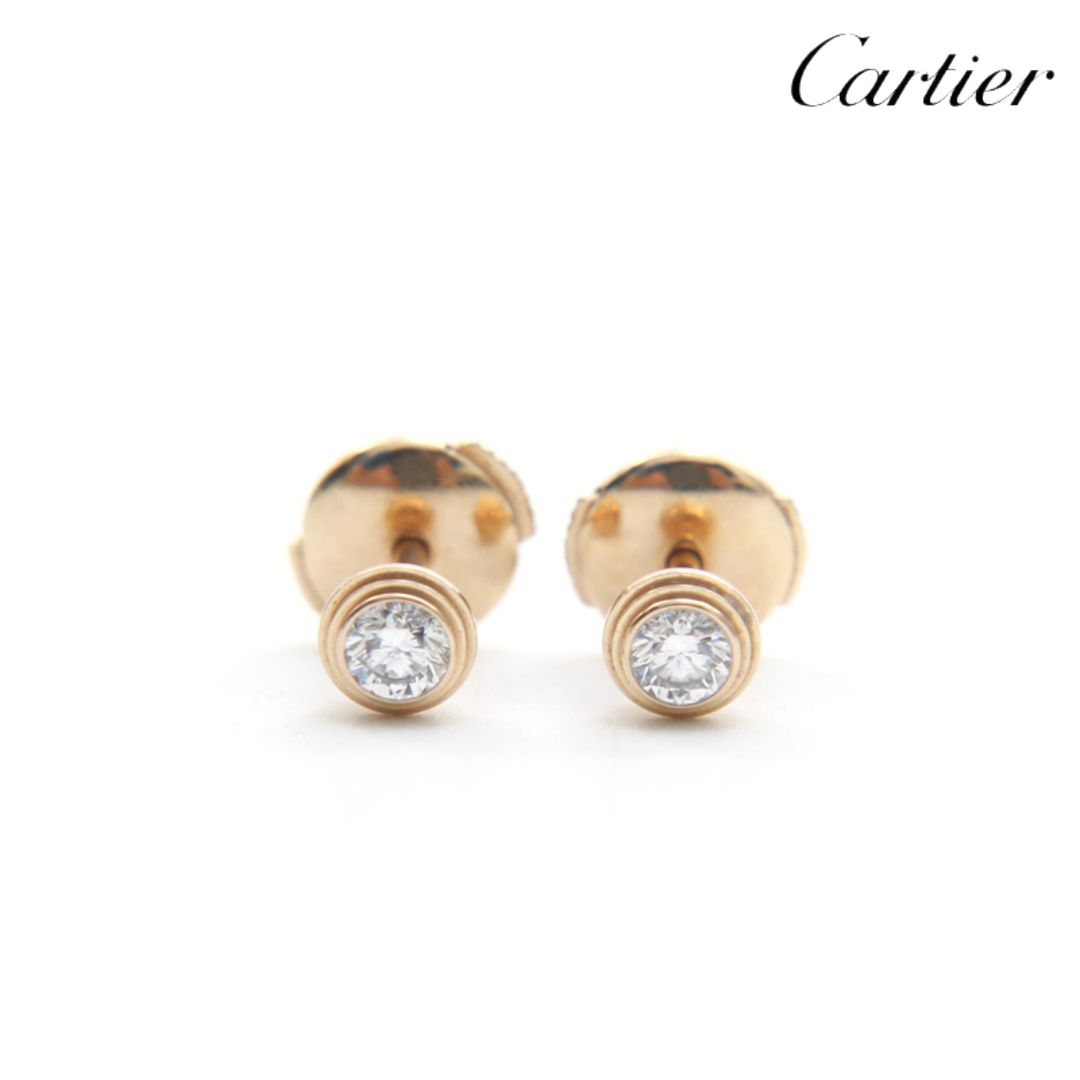 Cartier(カルティエ)のカルティエ CARTIER ダイヤ Au750 2.14g ピアス レディースのアクセサリー(ピアス)の商品写真