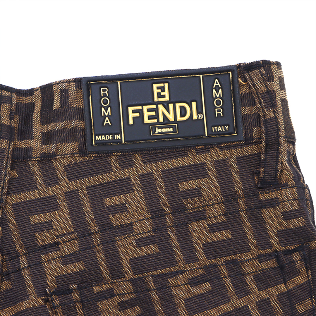 FENDI(フェンディ)のフェンディ FENDI ズッカ柄 ロング パンツ レディースのパンツ(カジュアルパンツ)の商品写真