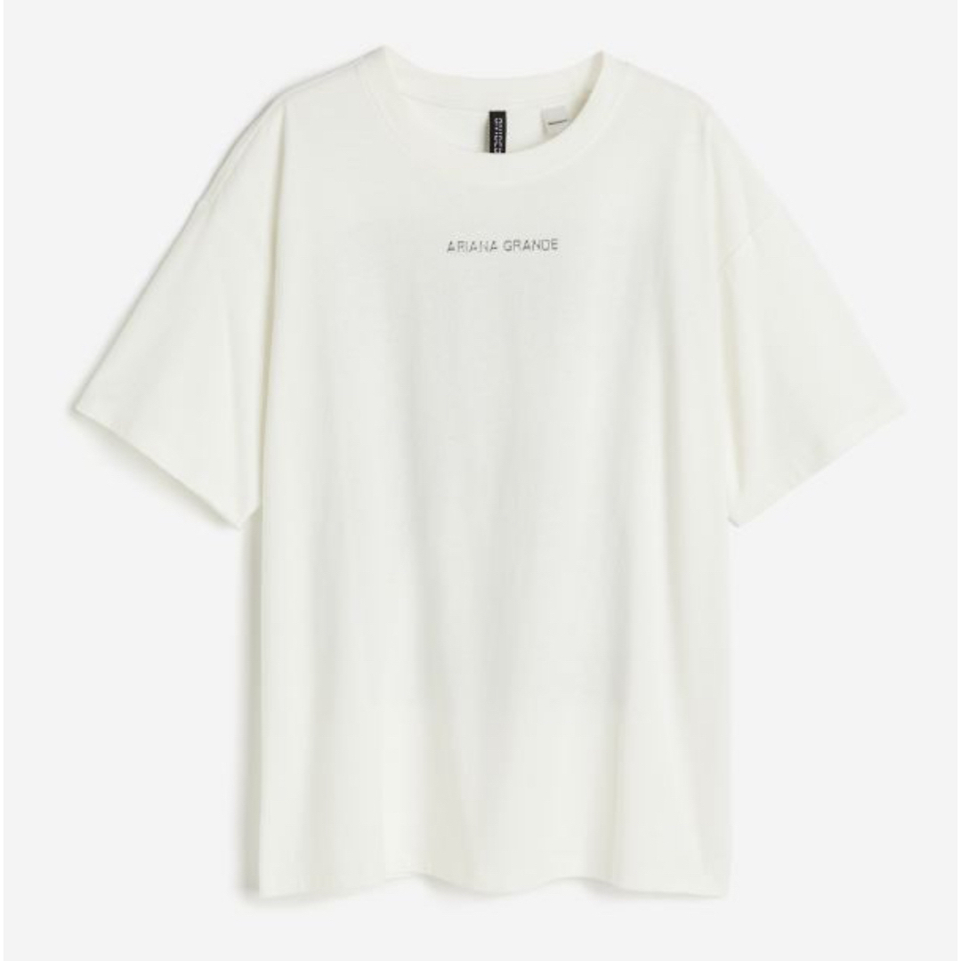 H&M(エイチアンドエム)の新品 H&M × アリアナグランデ コラボ Tシャツ L レディースのトップス(Tシャツ(半袖/袖なし))の商品写真