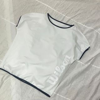 ウィルソン(wilson)の新品未使用品　ウィルソン　レディースLLサイズ　レイヤードTシャツ　重ね着コーデ(Tシャツ(半袖/袖なし))