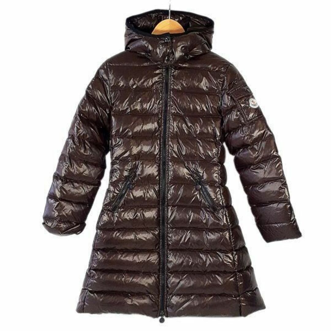 MONCLER(モンクレール)の◆良品◆ モンクレール ダウンコート ジャケット モカ 12anni 152cm キッズ/ベビー/マタニティのキッズ服女の子用(90cm~)(コート)の商品写真